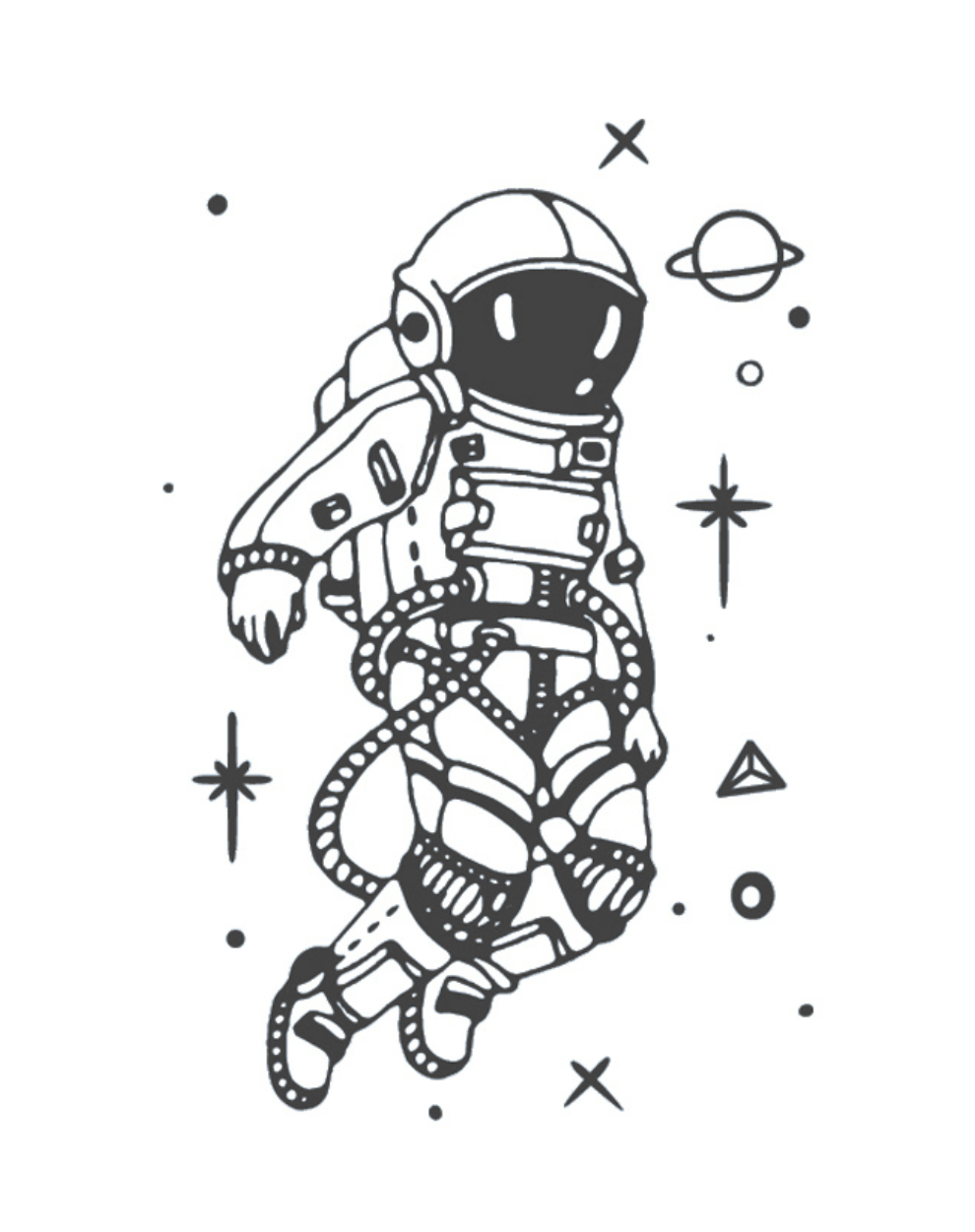 Astronaut In Space