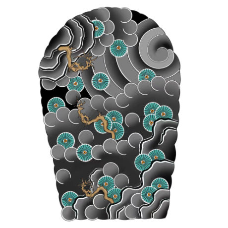 1 Sheet Full Arm Full Wrap Floral Arm Waterproof Temporary Tattoo