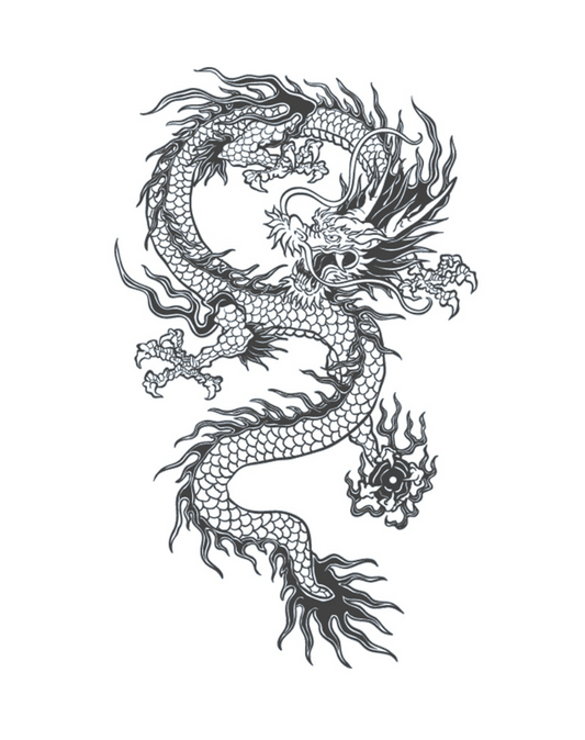Traditional Japanese Dragon