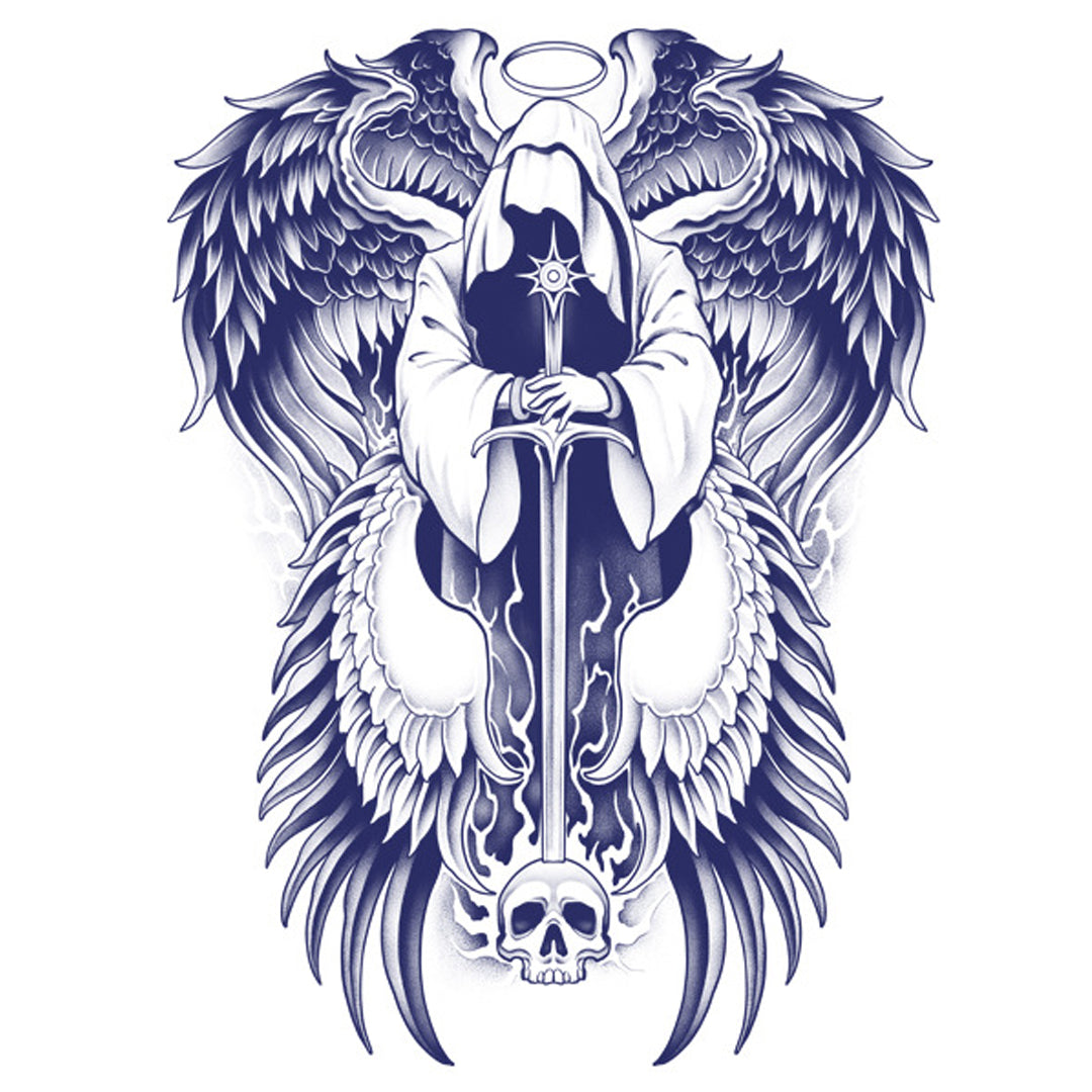 1 Sheet Full Back Semi-Permanent Tattoos