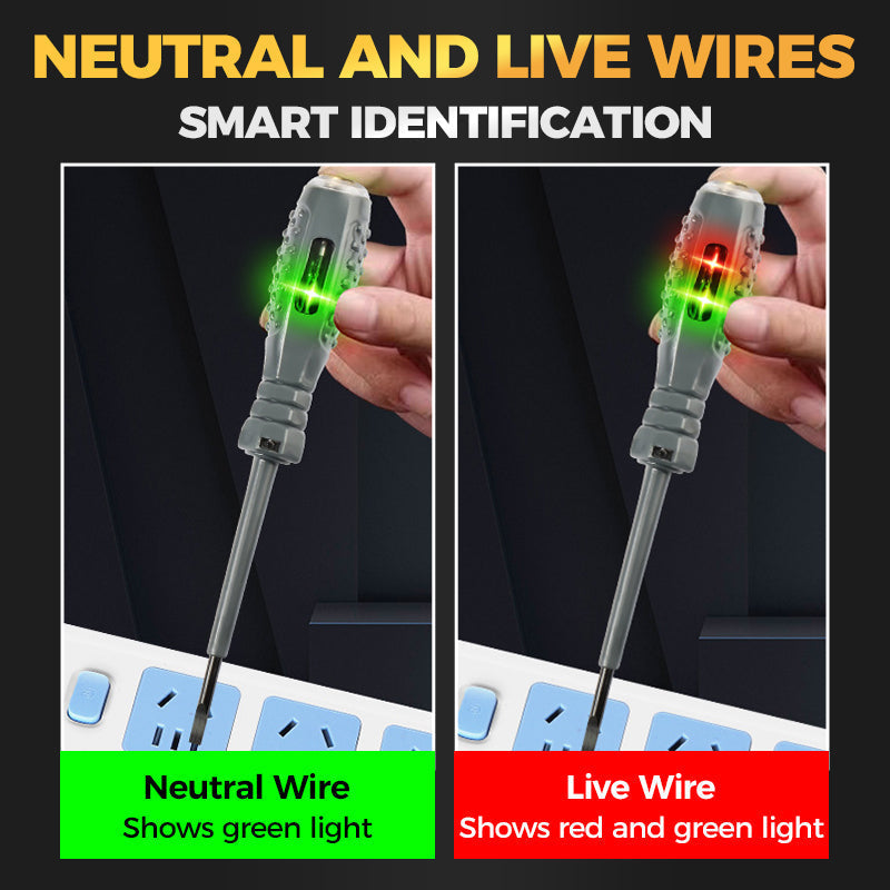 2-in-1 High Torque Strong Magnetic Screwdriver Electricity Detector