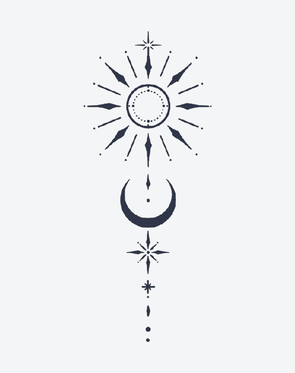sun and moon