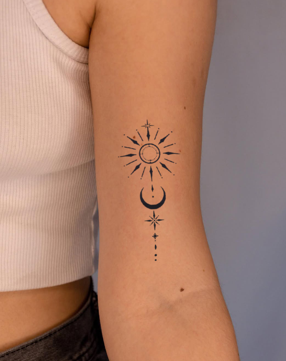 sun and moon