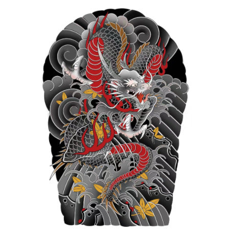 1 Sheet Full Arm Full Wrap Floral Arm Waterproof Temporary Tattoo