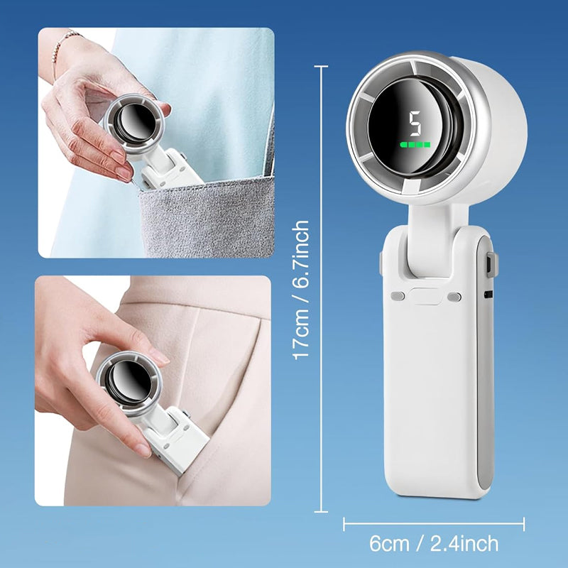 🌬️Portable Turbo Fan | Ultra - Cool Breeze for Summer On - the - Go