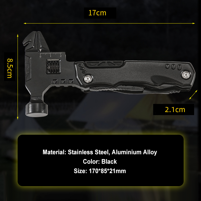 Multifunctional Outdoor Hammer for Men