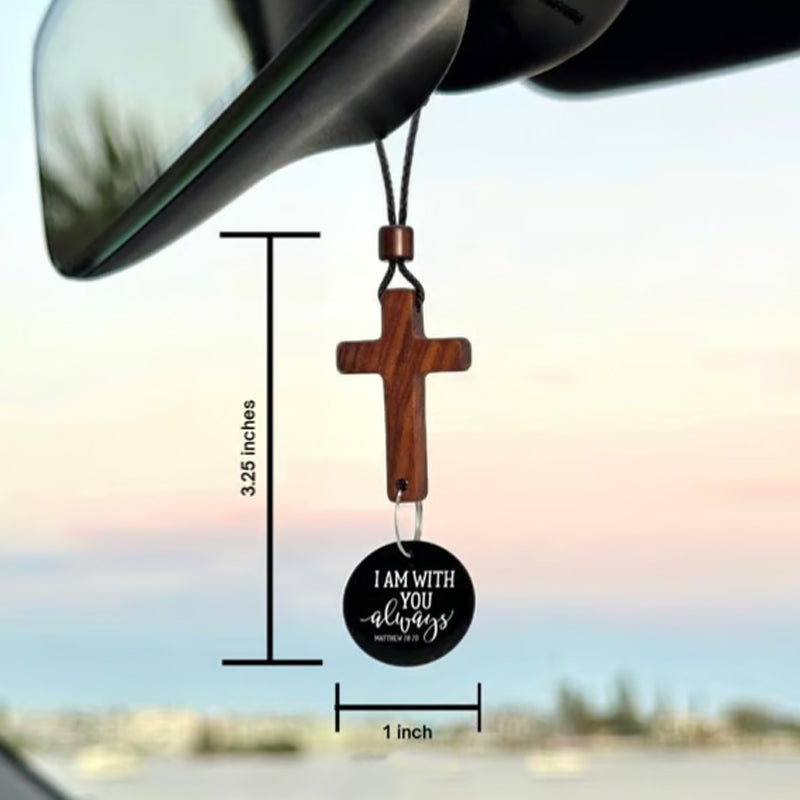 🌞Buy More Save More🔥Car Rearview Hanging Cross Ornament