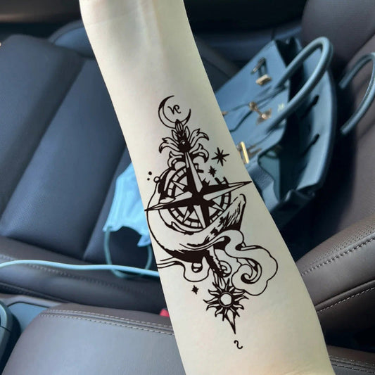 Anti -Sweat Juice Plants Over Time Sticker Tattoo