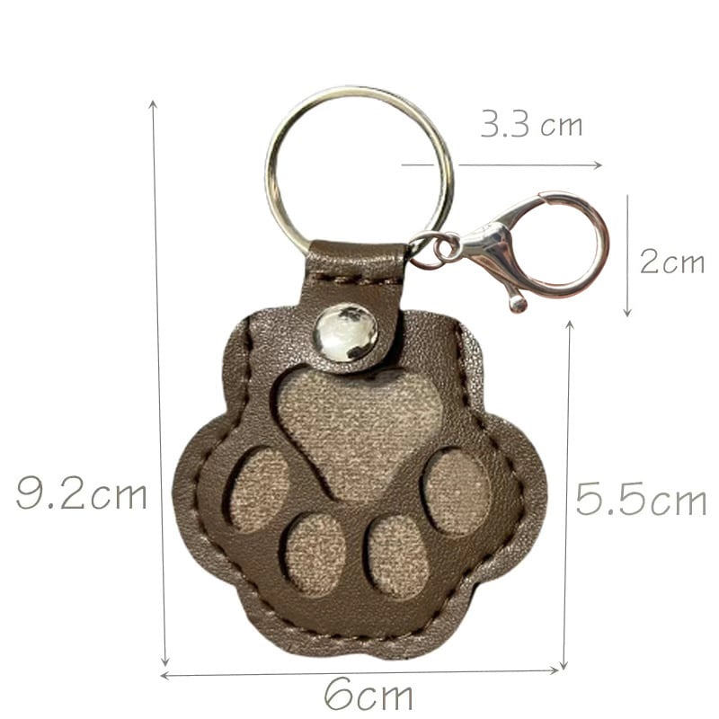 🔥Last Day Promotion 50% OFF🔥 Leather keychain to remember your pet 🐾 Keep the memory close to you always