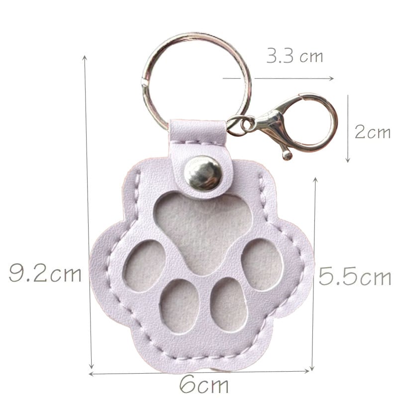 🔥Last Day Promotion 50% OFF🔥 Leather keychain to remember your pet 🐾 Keep the memory close to you always