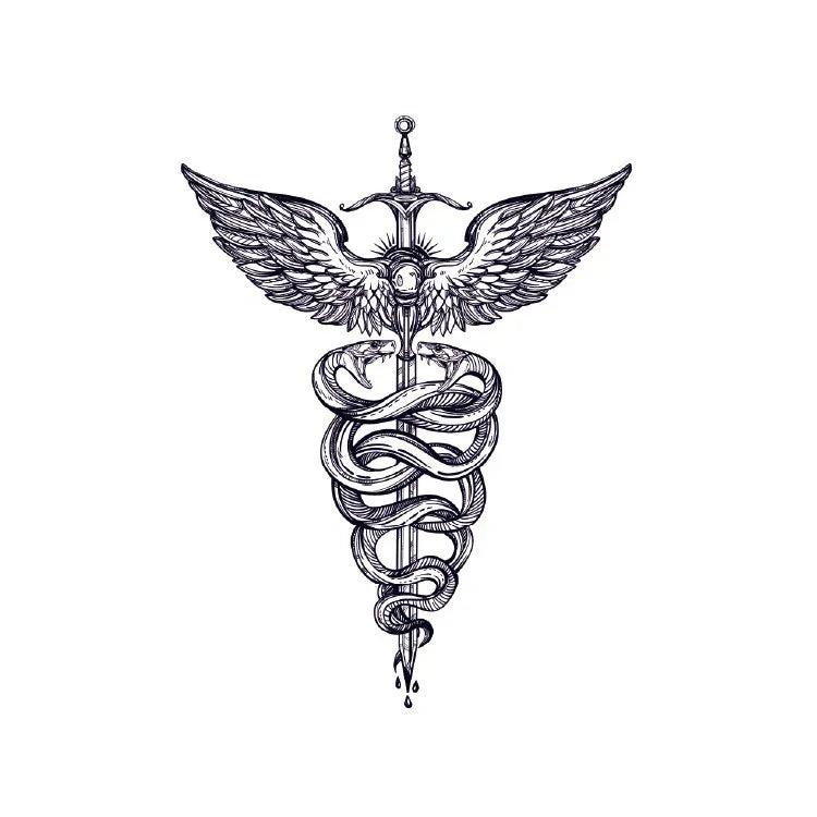 Sword Caduceus
