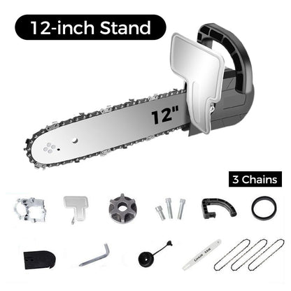 ⏳Time-limited Special🔥Angle Grinder Converted Electric Chainsaw Kit