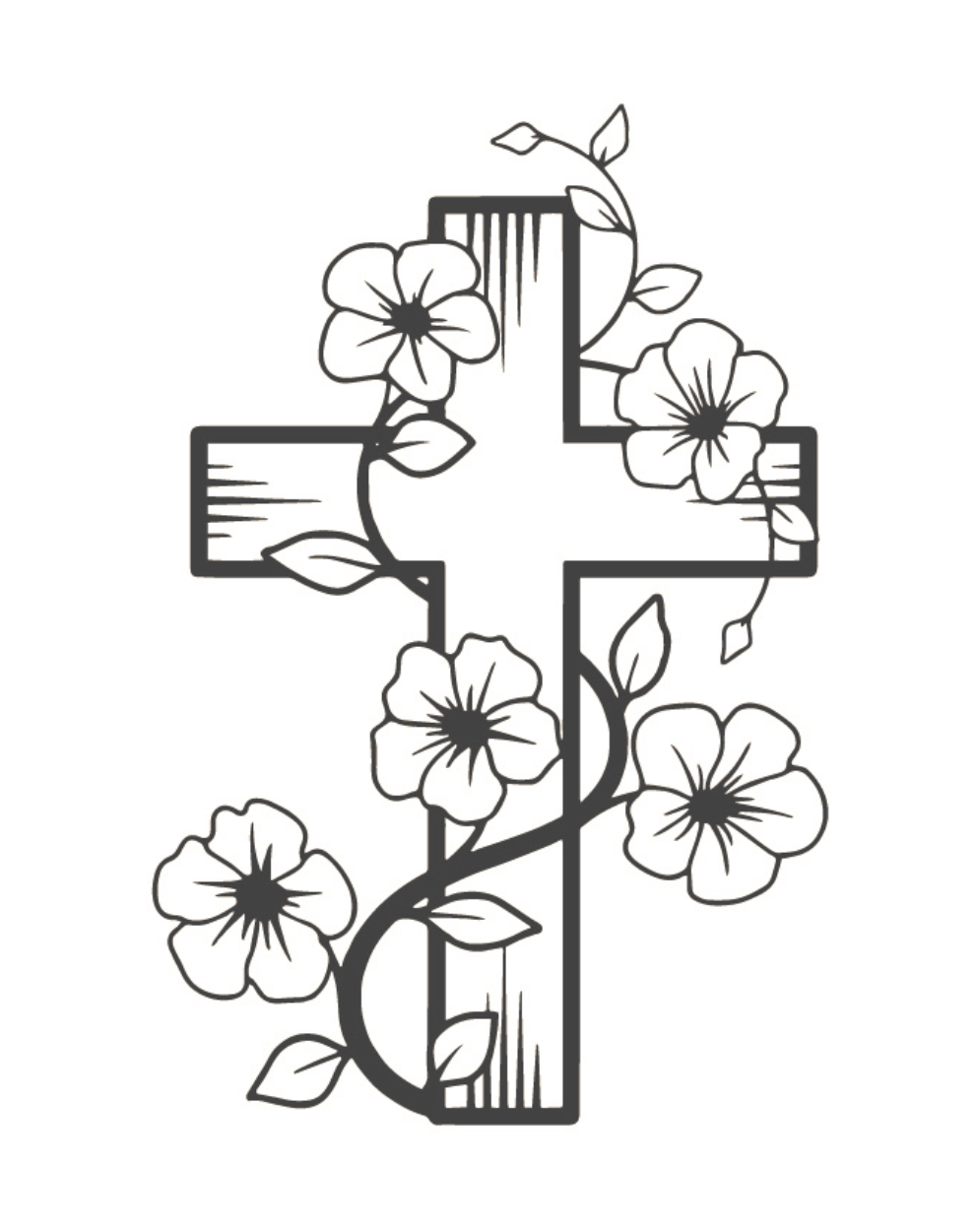 Flowery Cross
