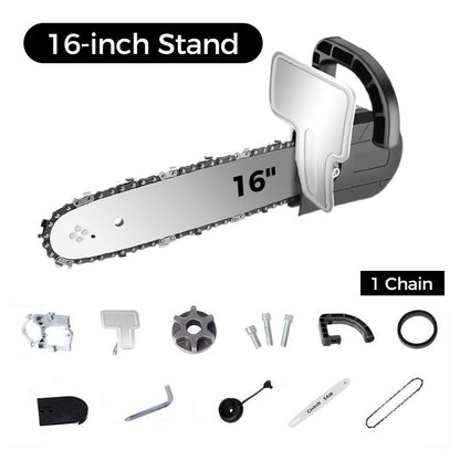⏳Time-limited Special🔥Angle Grinder Converted Electric Chainsaw Kit