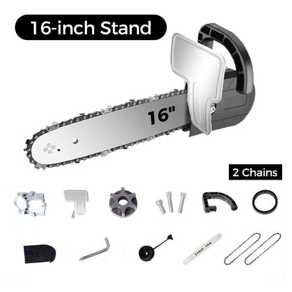 ⏳Time-limited Special🔥Angle Grinder Converted Electric Chainsaw Kit