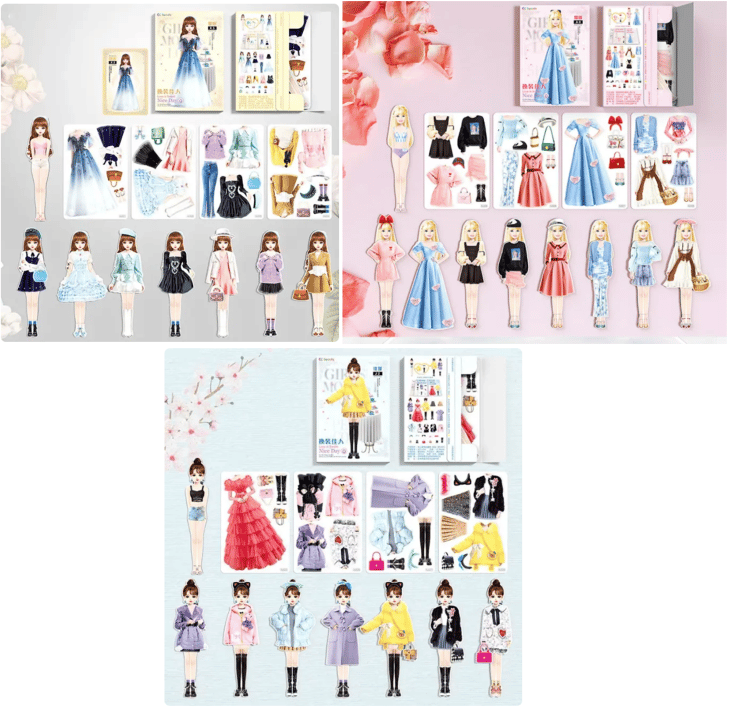 🎁Gift Idea Hot sale 49% OFF💗Magnetic Dress Up Baby