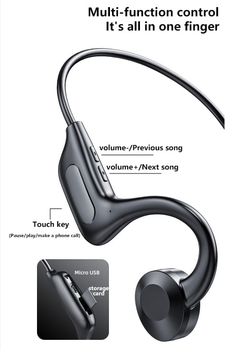 🎁 Hot Sale 50% OFF 🔥2025 NEW Bone Conduction Headphones🎧
