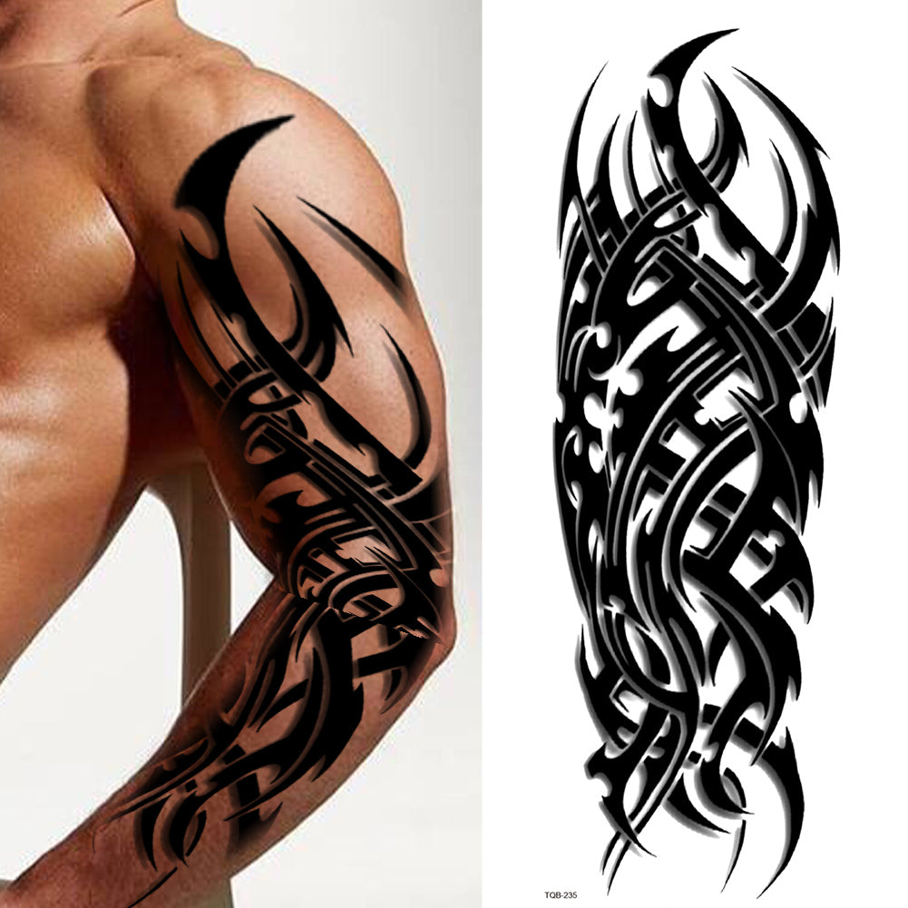 3 Sheets Totem Tribe Tribal Full Arm Sleeves