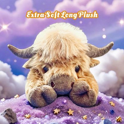 Christmas Sale🐂🎁Cute Cartoon Highland Cow Cuddly Toy🏆High-quality Official Store