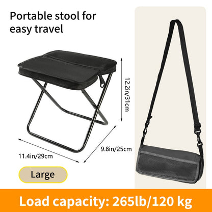 🔥49% OFF🔥Ultra-Light Folding Stool – Supports Up to 265 lbs