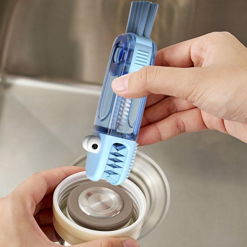 🧼 3-In-1 Multi-Function Gap Cleaner, Kitchen Cleaning Brush, Portable Cleaning Brush