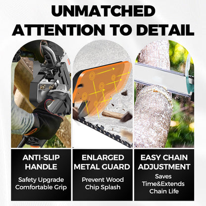 ⏳Time-limited Special🔥Angle Grinder Converted Electric Chainsaw Kit