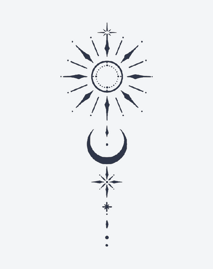 sun and  moon