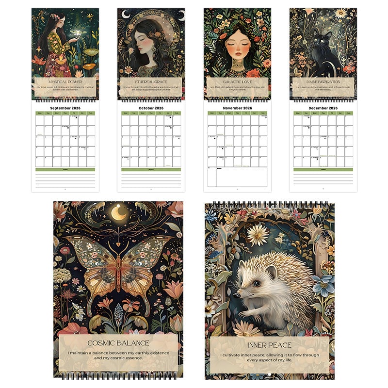 📆2026 CALENDAR Mindful Magic