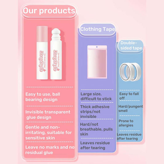 💖LAST DAY PAY 1 GET!!3💖Anti-slip Clothing Glue