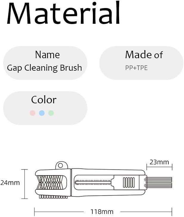 🧼 3-In-1 Multi-Function Gap Cleaner, Kitchen Cleaning Brush, Portable Cleaning Brush