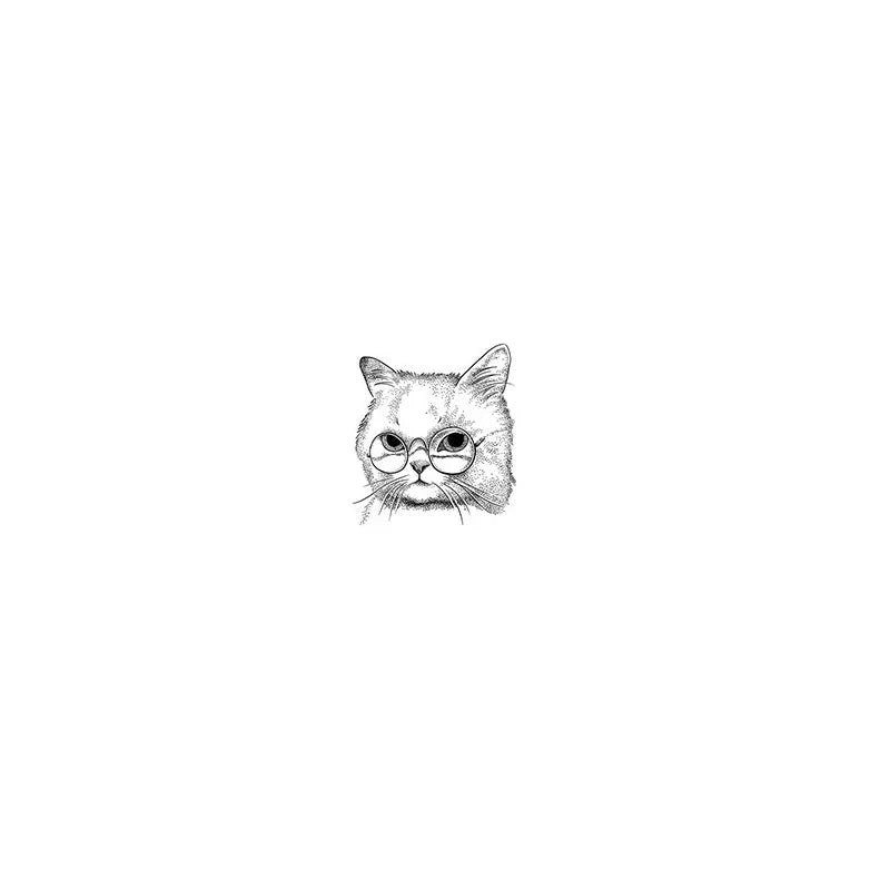 Cat with Glasses