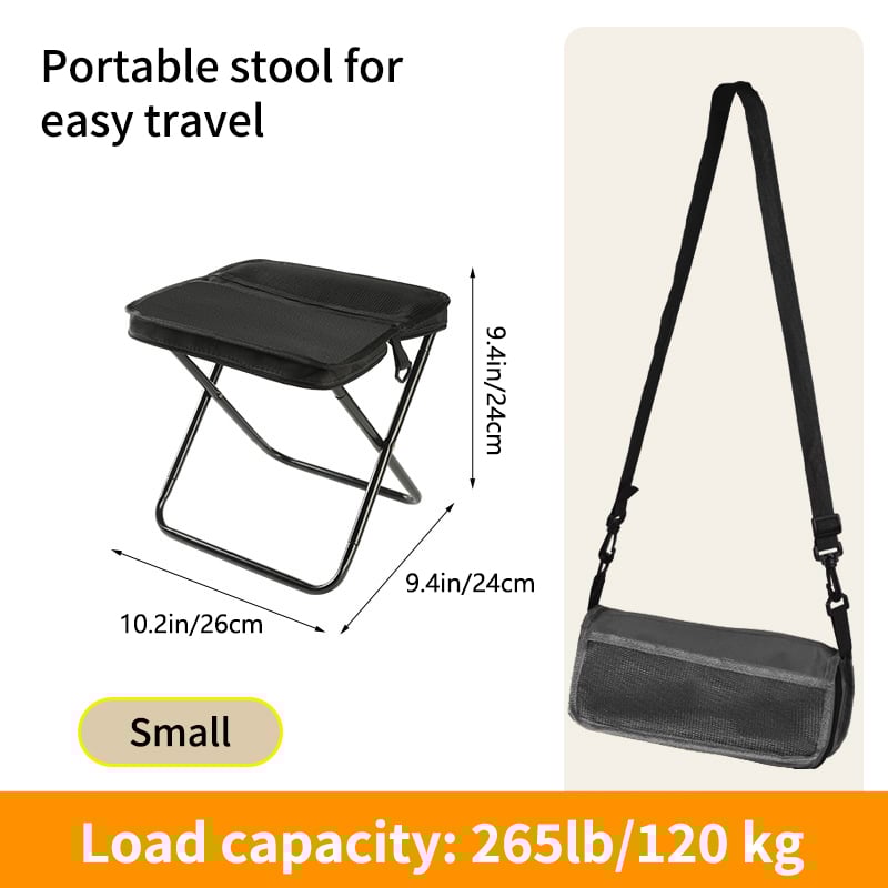 🔥49% OFF🔥Ultra-Light Folding Stool – Supports Up to 265 lbs