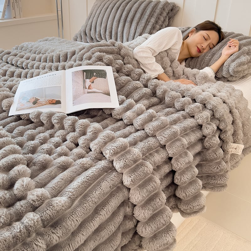 🔥Popular soft plush nap blanket