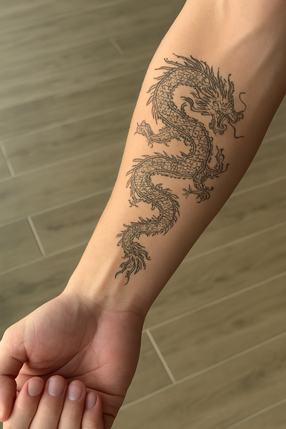 Traditional Japanese Dragon