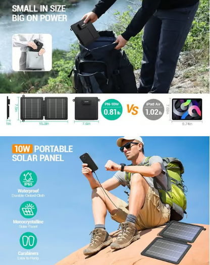 🔥2025 Hot Sale🔥USB port 20W5V portable solar foldable battery panel