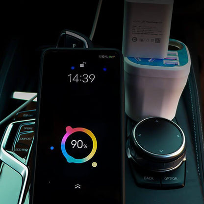 🚗Hot Sale 50% OFF🔥Car mounted cup type inverter converter QC charger