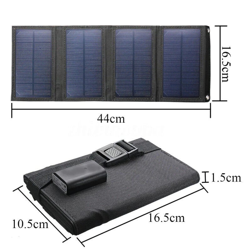 🔥2025 Hot Sale🔥USB port 20W5V portable solar foldable battery panel