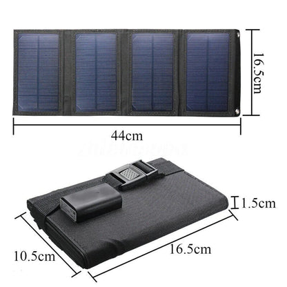 🔥2025 Hot Sale🔥USB port 20W5V portable solar foldable battery panel
