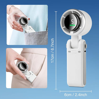 🌬️Portable Turbo Fan | Ultra - Cool Breeze for Summer On - the - Go