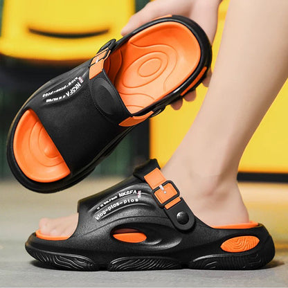 🔥Men's Outdoor Sports Anti-slip Dual-purpose Sandal Slippers
