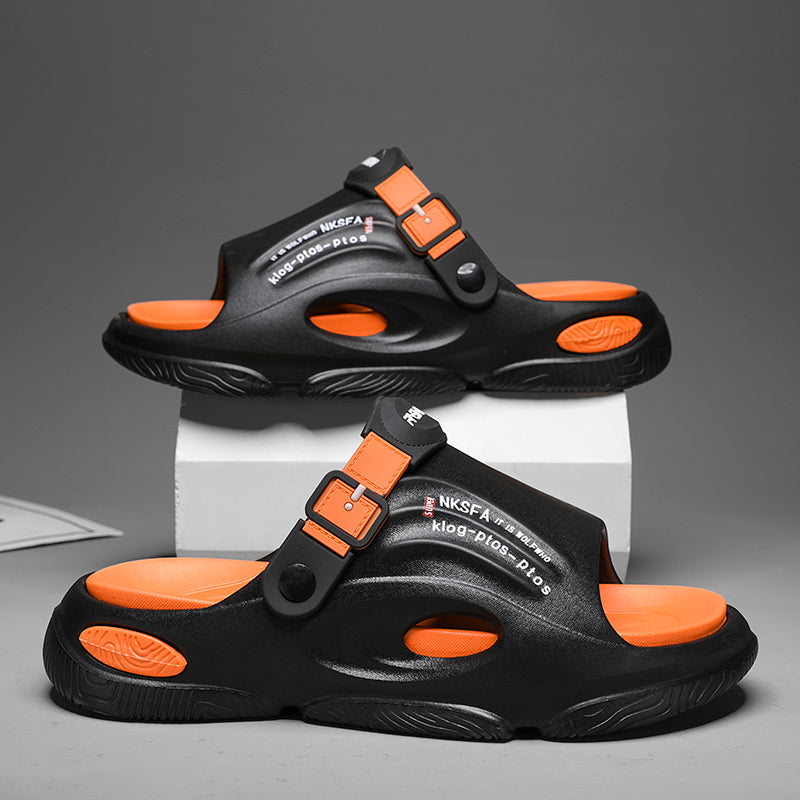 🔥Men's Outdoor Sports Anti-slip Dual-purpose Sandal Slippers