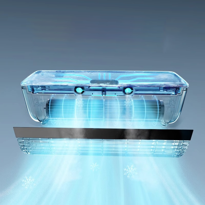 ❄️Desktop & Wall-Mountable Mini Ice Mist Fan