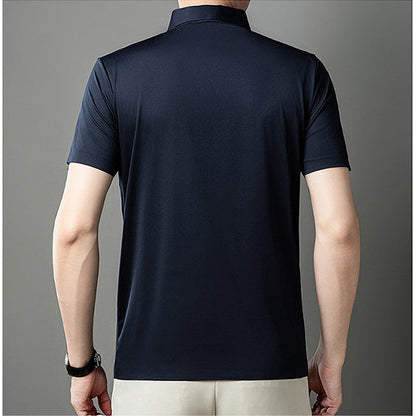 ❄️Men's Ice Silk Lapel Shirt
