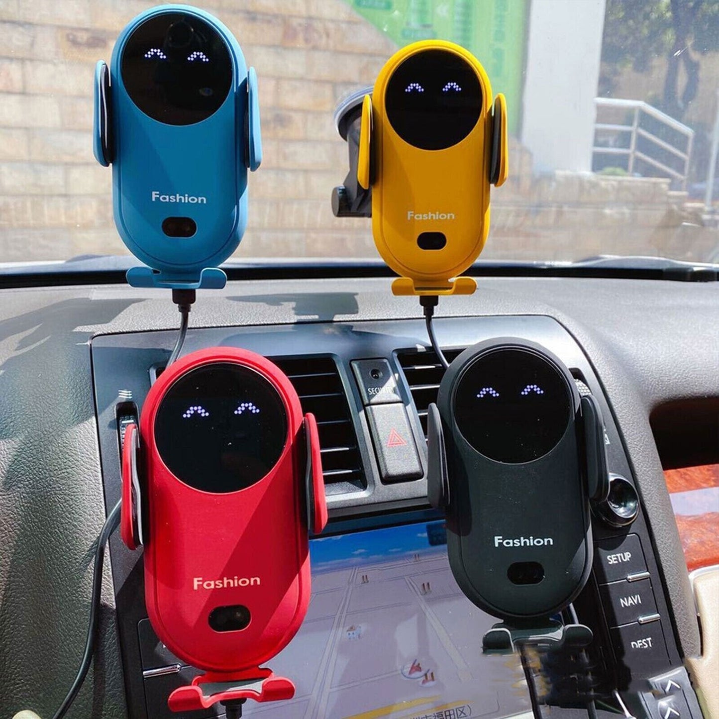 🎁Christmas 49% OFF⏳🚗Smart Car Wireless Charger Phone Holder