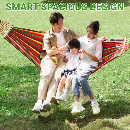 ✨LIMITED SALE 50% OFF✨Reinforced & Multi-Person Striped Hammock