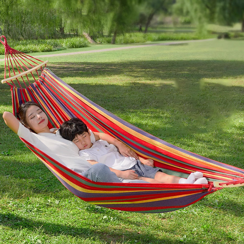 ✨LIMITED SALE 50% OFF✨Reinforced & Multi-Person Striped Hammock