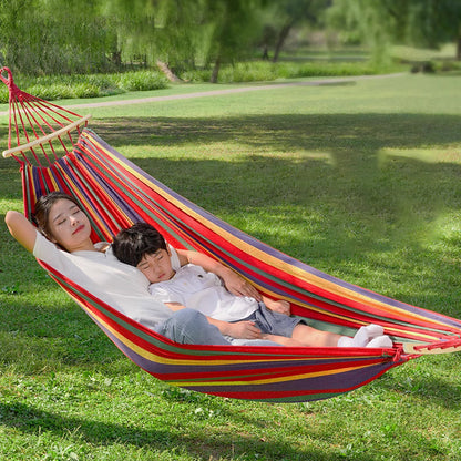 ✨LIMITED SALE 50% OFF✨Reinforced & Multi-Person Striped Hammock