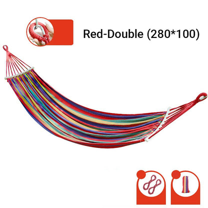 ✨LIMITED SALE 50% OFF✨Reinforced & Multi-Person Striped Hammock