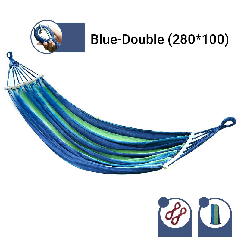 ✨LIMITED SALE 50% OFF✨Reinforced & Multi-Person Striped Hammock