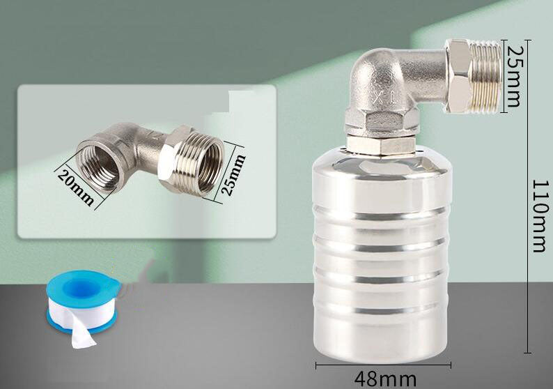 2025 HOT SALE 49% OFF🌊 304 stainless steel water level control float valve🚰